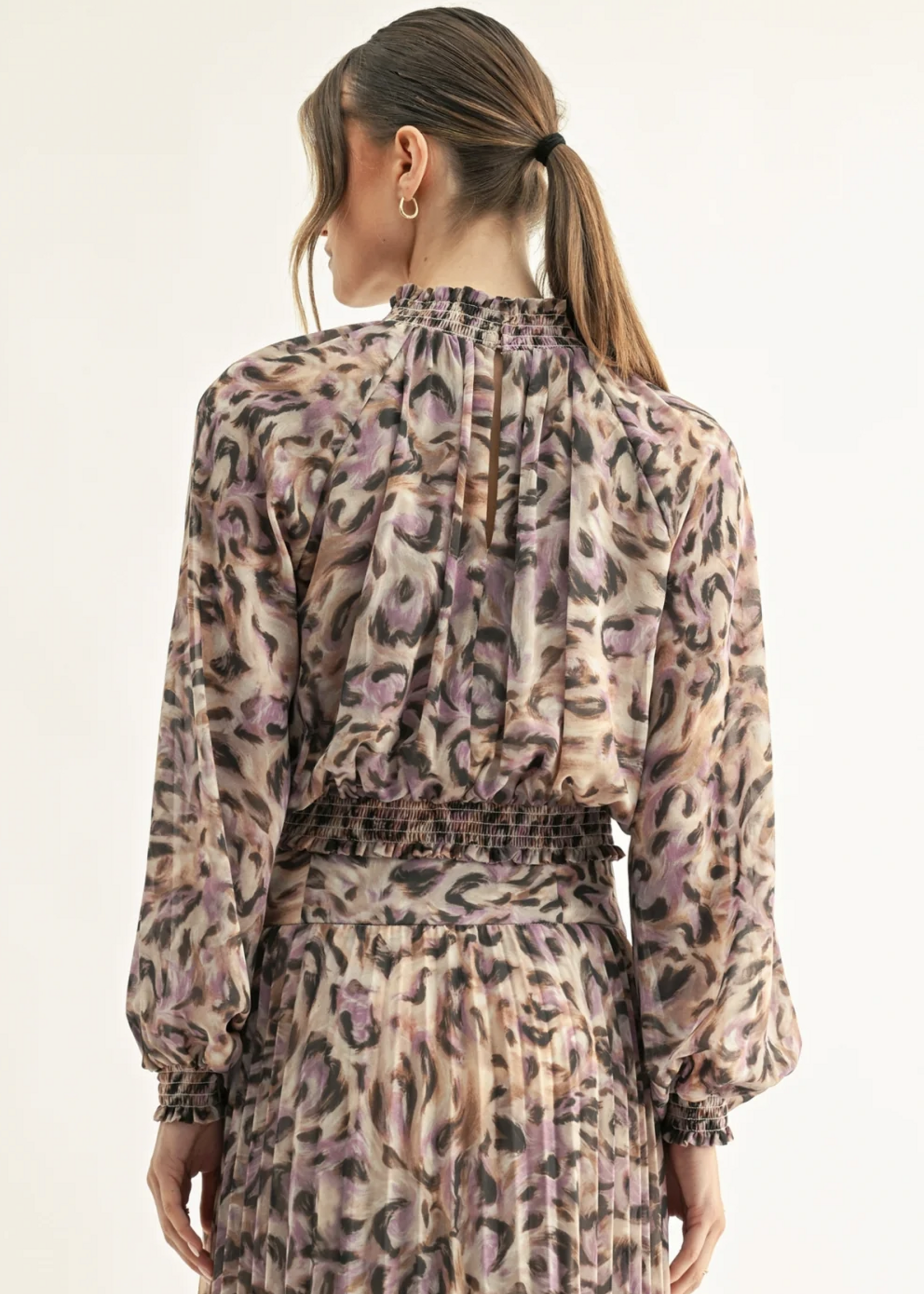 Elitaire Boutique Helina Smocked Top