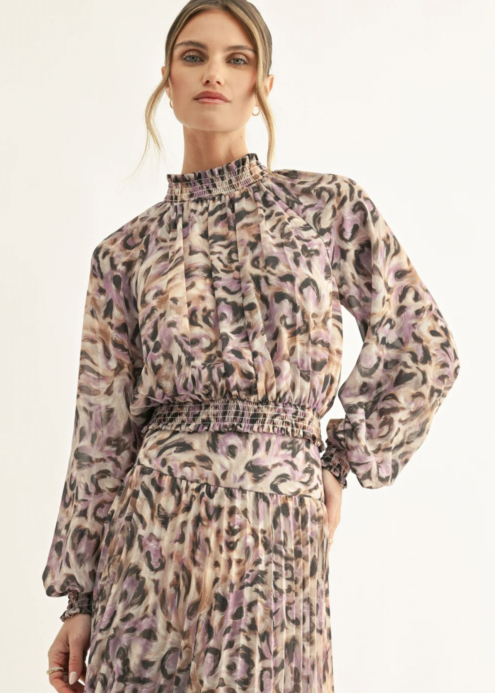 Elitaire Boutique Helina Smocked Top