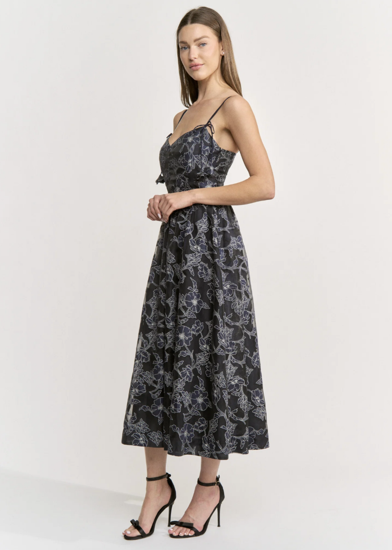 Elitaire Boutique Alicia Midi Dress