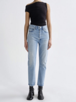 Elitaire Boutique Riley Crop in Stream