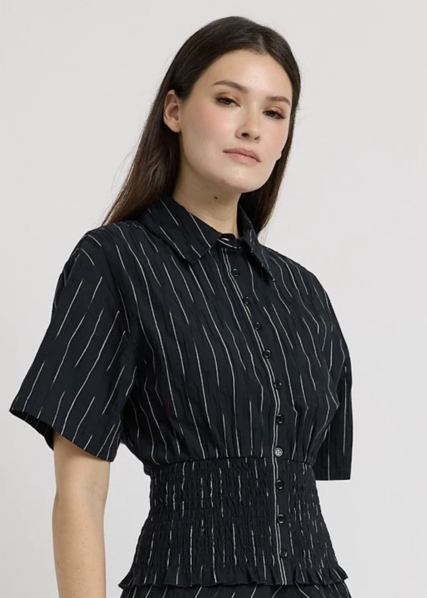 Elitaire Boutique Tricia Peplum Shirt