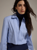 Elitaire Boutique Winger Zip Up Shirt