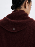 Elitaire Boutique Hiji Triangle Scarf in Maroon
