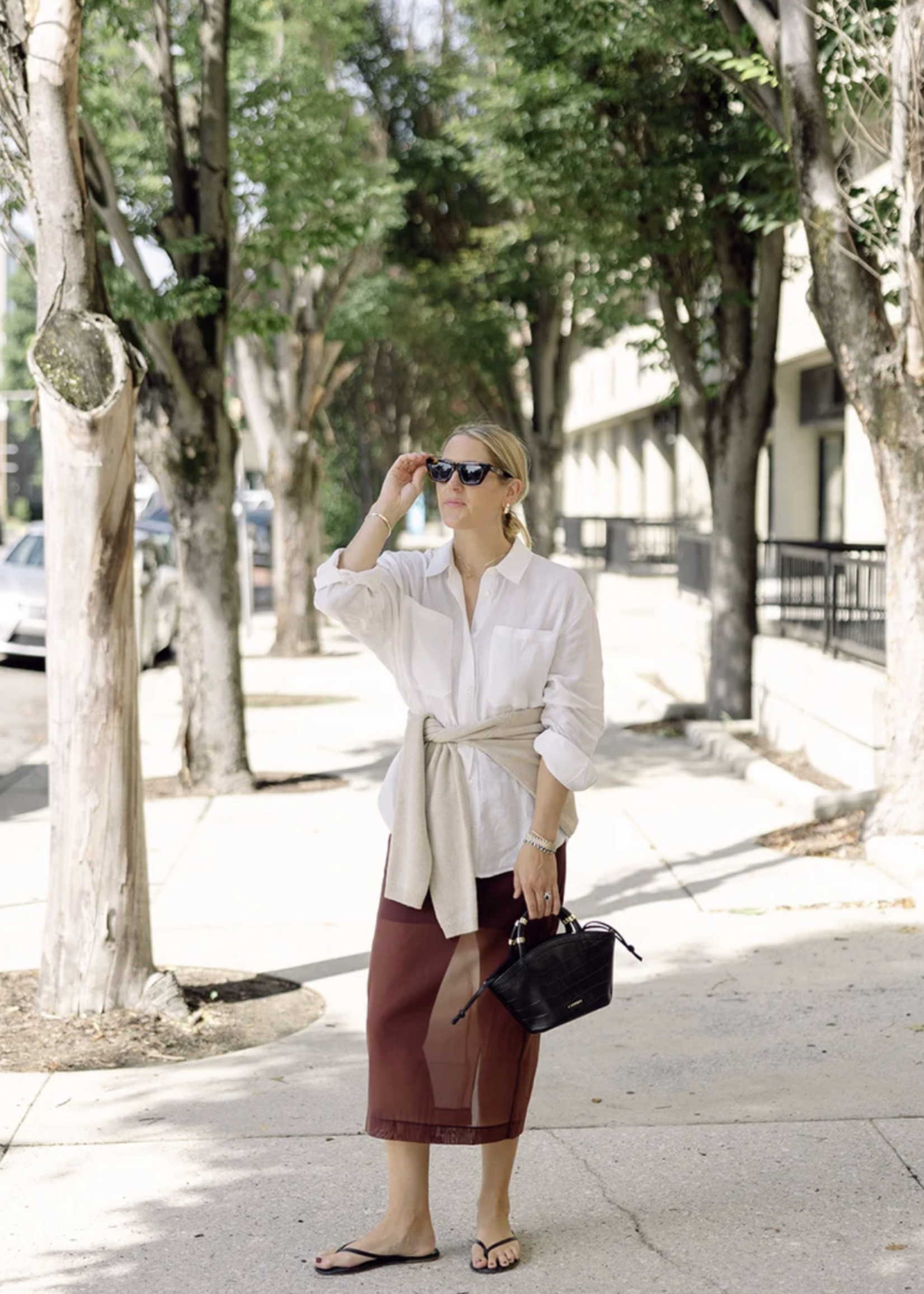 Elitaire Boutique The Mini Tote in Black Croc