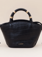 Elitaire Boutique The Mini Tote in Black Croc