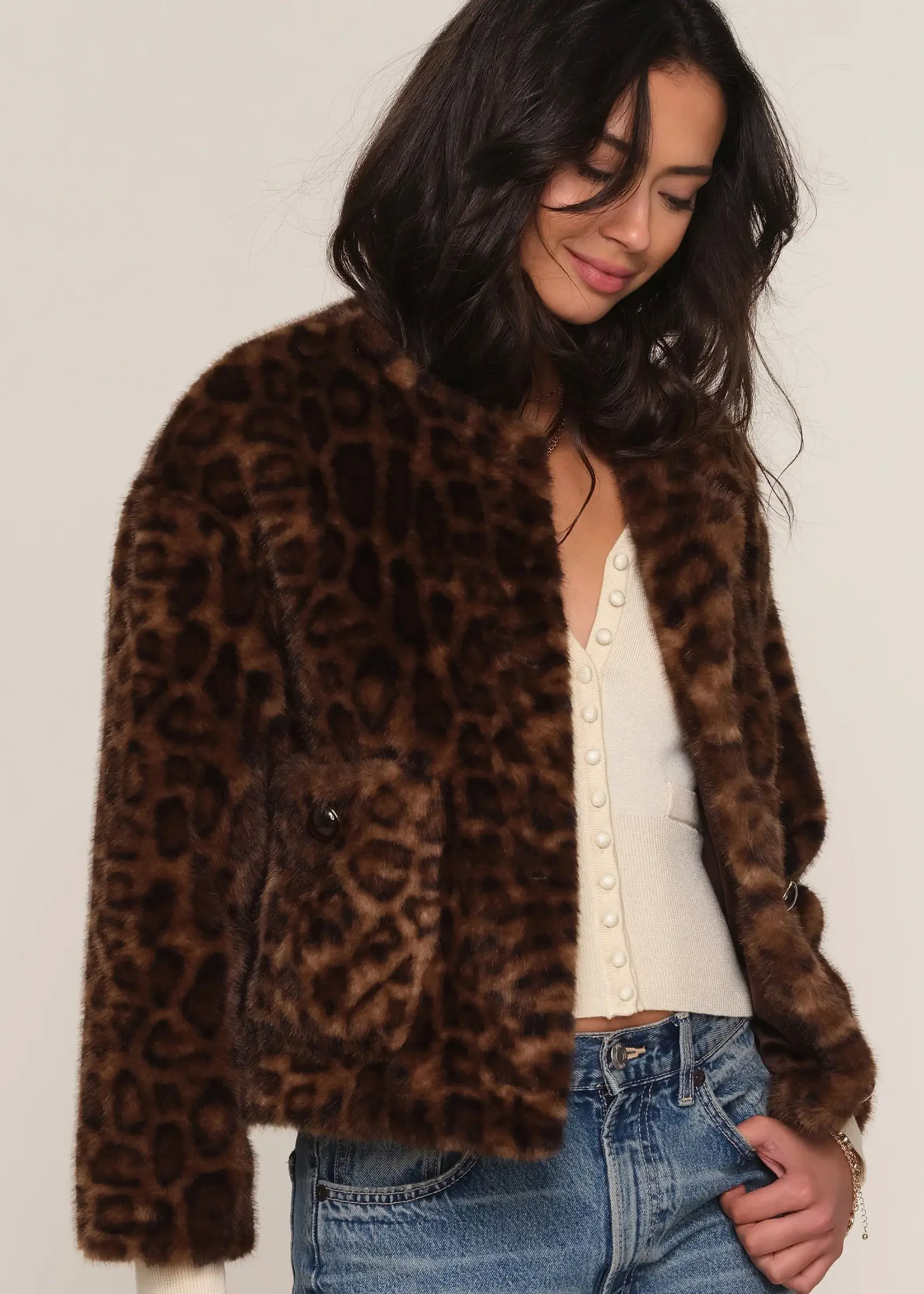 Elitaire Boutique Tristan Leopard Coat