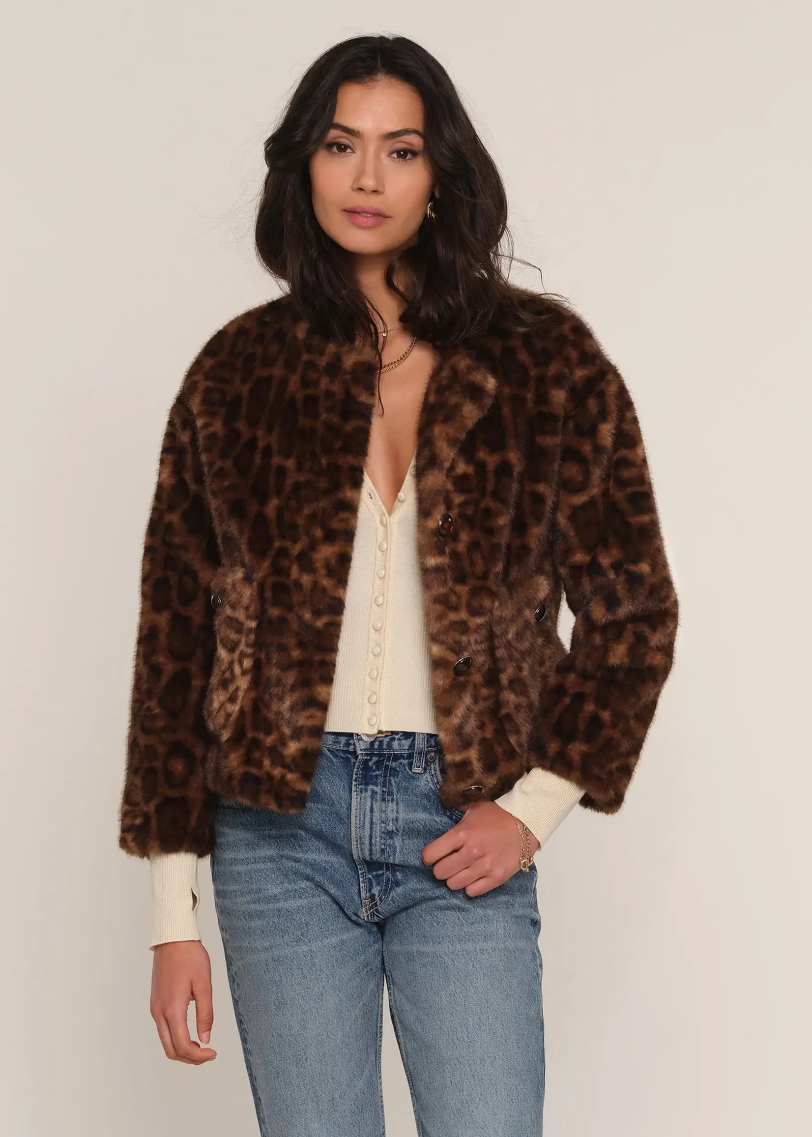 Elitaire Boutique Tristan Leopard Coat