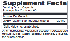 Mood------------- GABA FORTE 60 CT ***REPLACEMENT FOR LIPOSOMAL GABA***