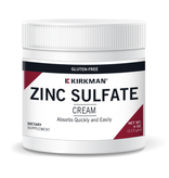 Biomed---------- ZINC SULFATE CREAM 4oz (113gm)- Dosis: 1 gm = 1/4 tsp
