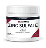 Biomed---------- ZINC SULFATE CREAM 4oz- Dosis: 1 gm = 1/4 tsp