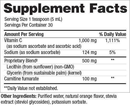 Basic------------- LIPOSOMAL VITAMIN C (Liquid Vitamin C) 30 servings