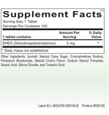HPA-------------- DHEA SUB L 5MG 100 CT