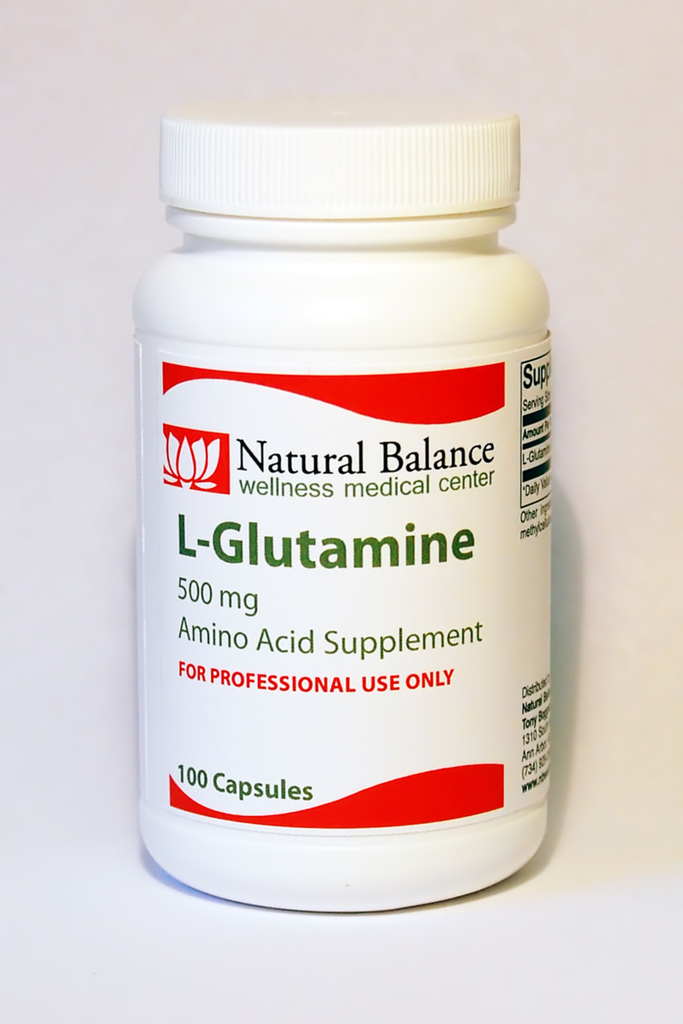 Glycemic-------- L-GLUTAMINE - 100 CT