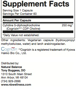 Biomed---------- CDP CHOLINE 60CT