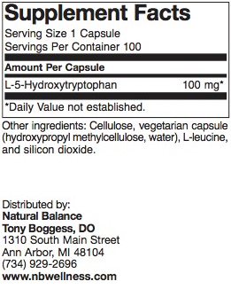 Mood------------- 5HTP 100 MG  100 CT