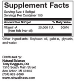 Basic------------- VITAMIN A 100CT