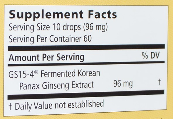 HPA-------------- GINSENG ELIXIR (GIN-ST) CAPSULES