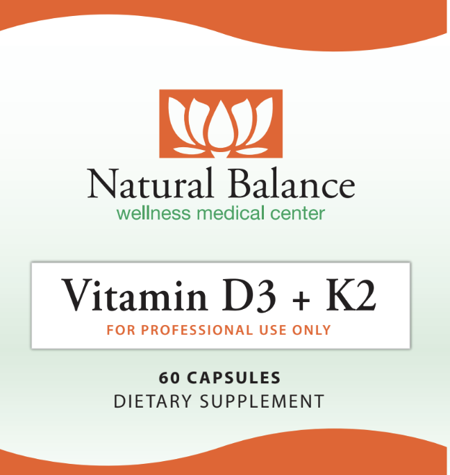 Basic------------- VITAMIN D3+K2 (ORTHO) 60 CT