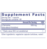 Biomed---------- L-CARNOSINE 60 ct