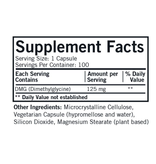 Basic------------- DMG CAPSULES, 125 mg 100ct