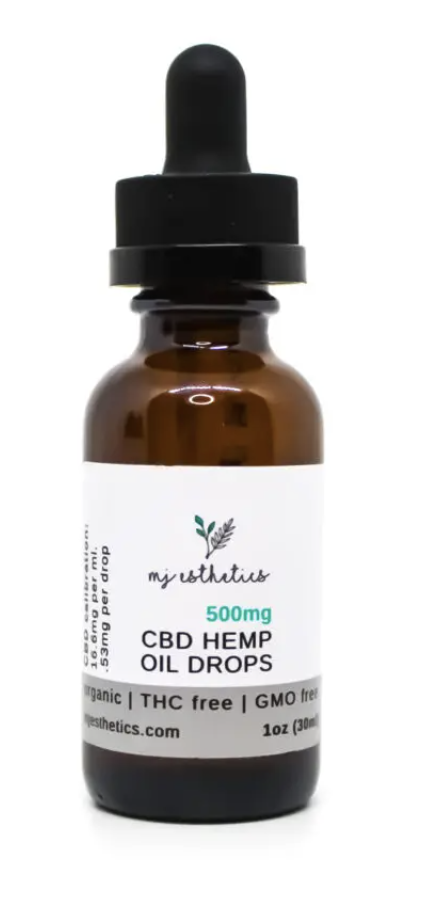 Basic------------- CBD HEMP OIL DROPS, 500 mg, 1 Oz