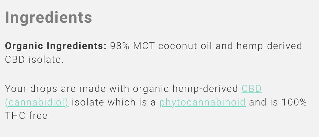 Basic------------- CBD HEMP OIL DROPS, 500 mg, 1 Oz