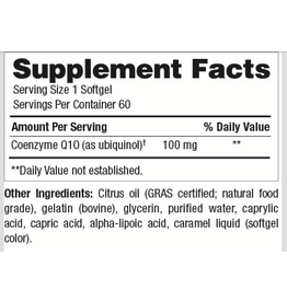 CO-Q10 UBIQUINOL ***REPLACEMENT FOR CO-Q10 & PPQ LIPOSOMAL 60ct