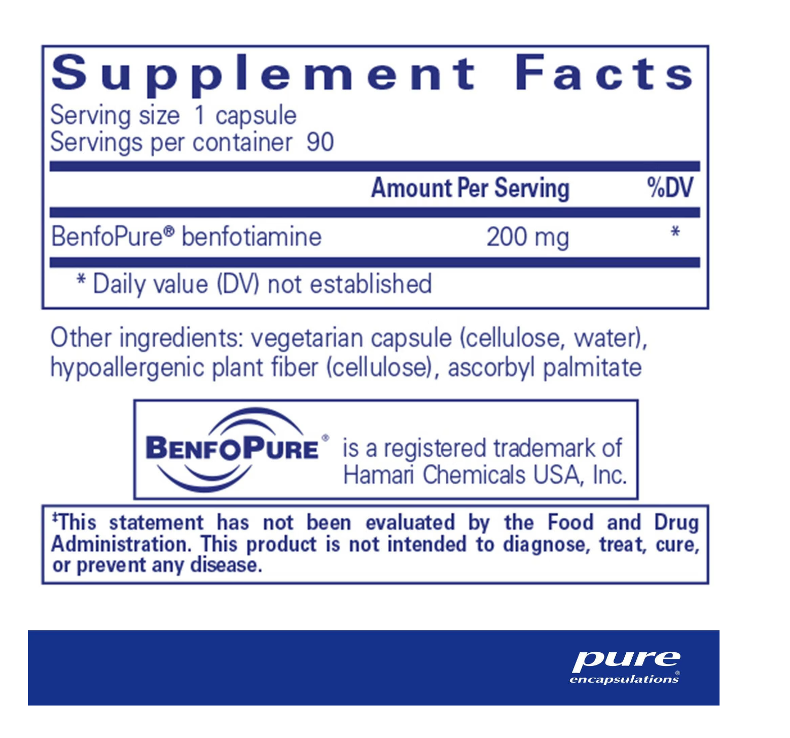 Basic------------- BENFOMAX (BENFOTIAMINE) 90ct