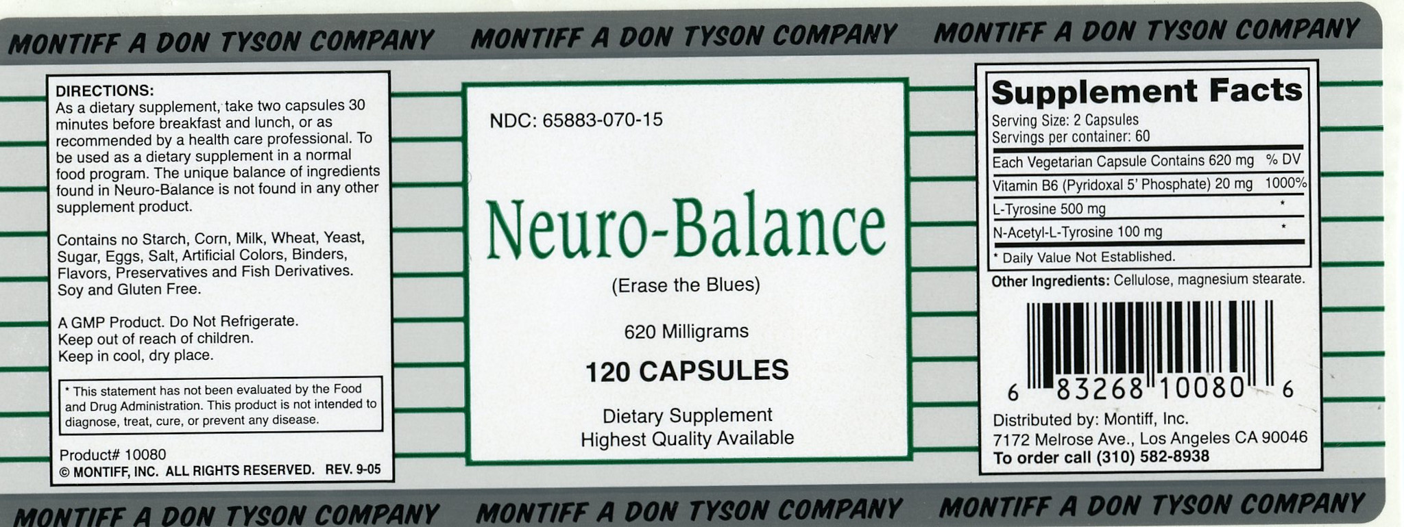 Mood------------- NEUROBALANCE 120 CT  (replacement for NEUROLIFT) - Montiff   (do  NOT use yet until the Neurolift is out) )
