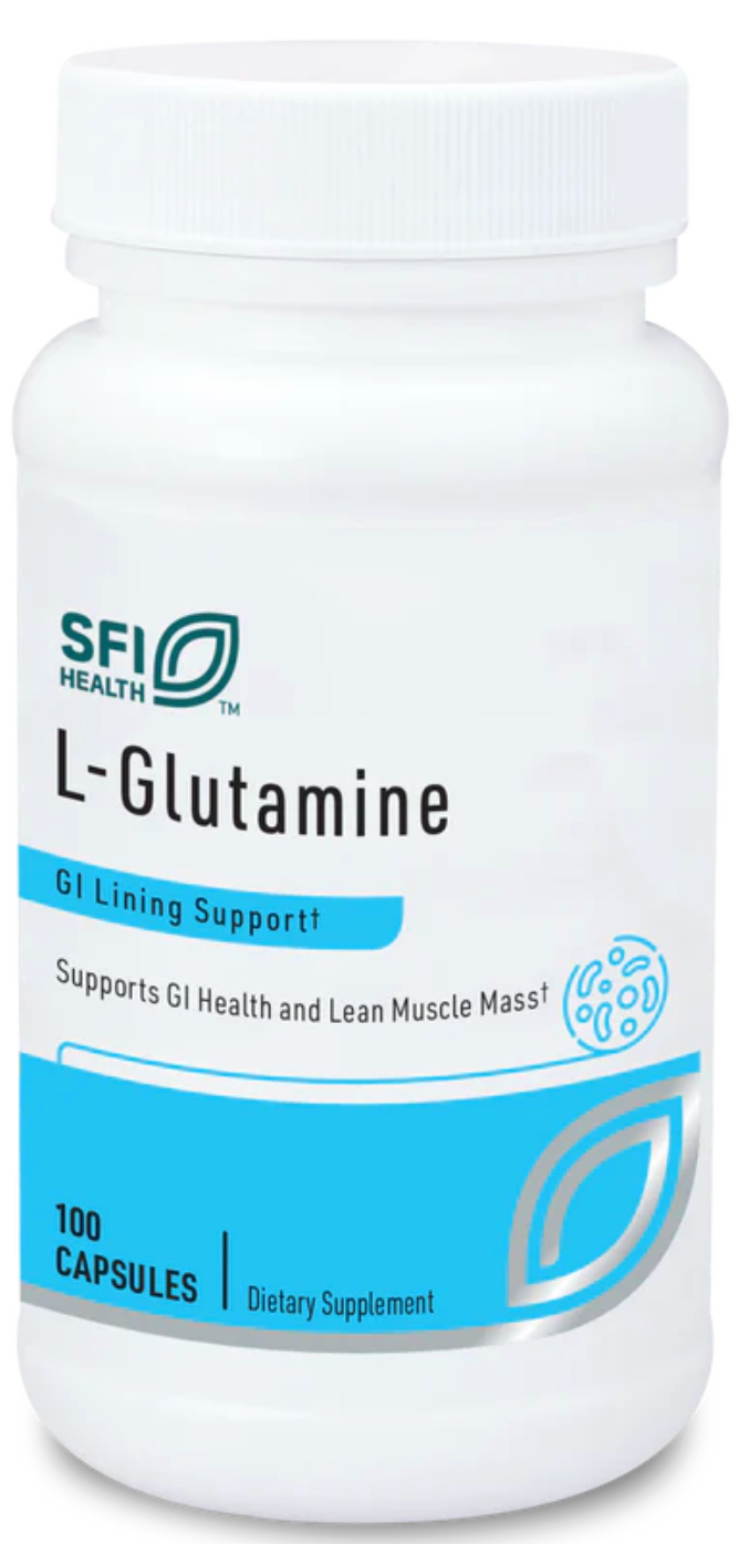Glycemic-------- **L-GLUTAMINE   500mg - 100 CT