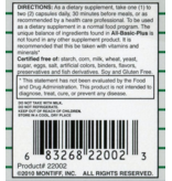Mood------------- All Basic + 200 CT (Replacement for AMINO BALANCE+ 200ct ) Montiff Lable, same product - Do not use until Amino Balance + is out