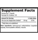 Biomed---------- ZINC CHELATE  120 CT