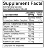 GI Support------ ** Candicid Forte 180 CT (Replacement for Microbe CX - Same product, different name)