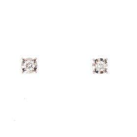 32463 14K WHITE GOLD .40TCW DIAMOND MIRACLE SET STUDS