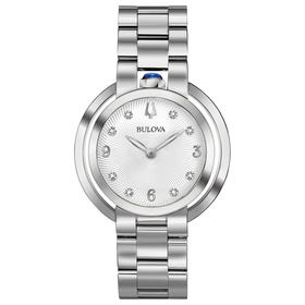 042429550872 BULOVA LADIES SAPPHIRE GLASS DIAMOND WATCH
