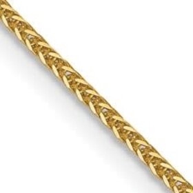 55765 14K YELLOW GOLD 18"  WHEAT CHAIN