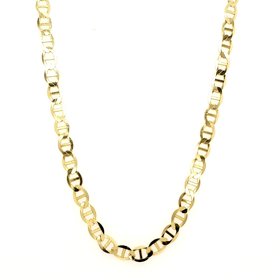 50334 14K YELLOW GOLD  22'' 4.15MM  GUCCI LINK CHAIN