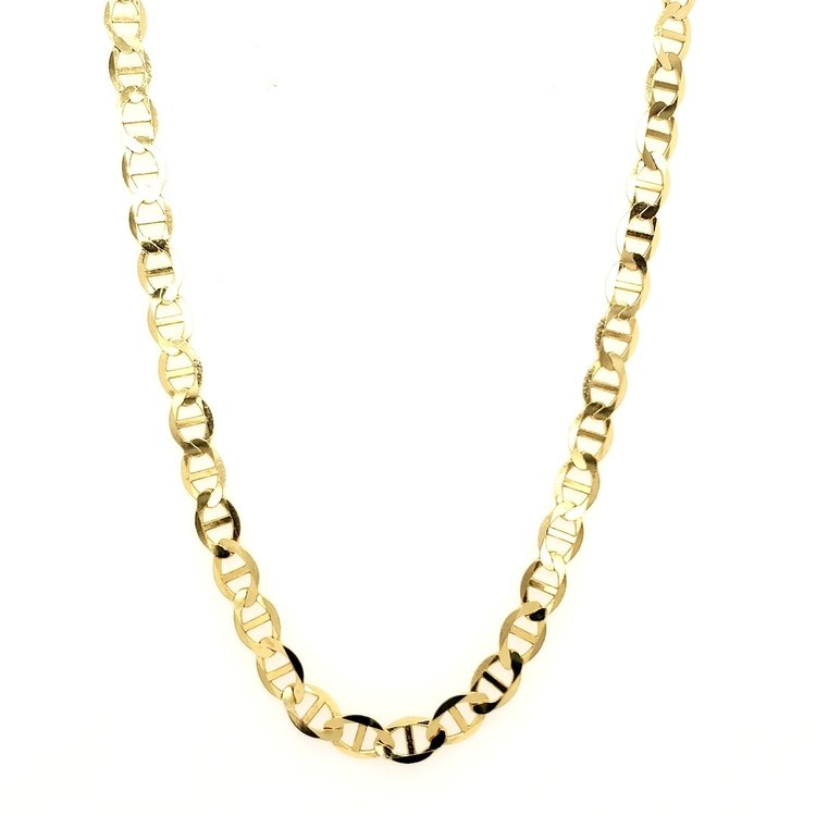 50334 14K YELLOW GOLD  22'' 4.15MM  GUCCI LINK CHAIN