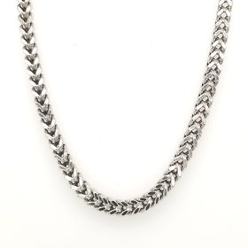 50053 14K WHITE GOLD  28"  4.75MM  FRANCO CHAIN