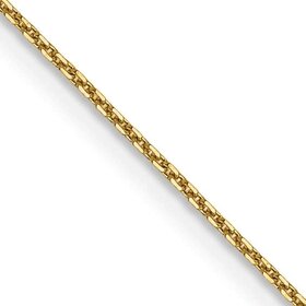 50086 14K YELLOW GOLD 18" CABLE LINK CHAIN