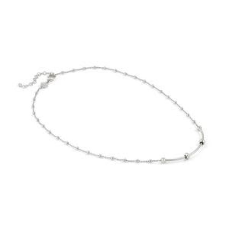 147103/008 NOMINATION ITALY BEADED SLIDER CHARM NECKLACE