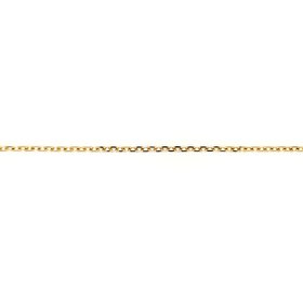 20054 14K YELLOW GOLD CABLE LINK  ANKLE BRACLET