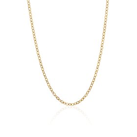 50094 14K YELLOW GOLD 18" CABLE CHAIN