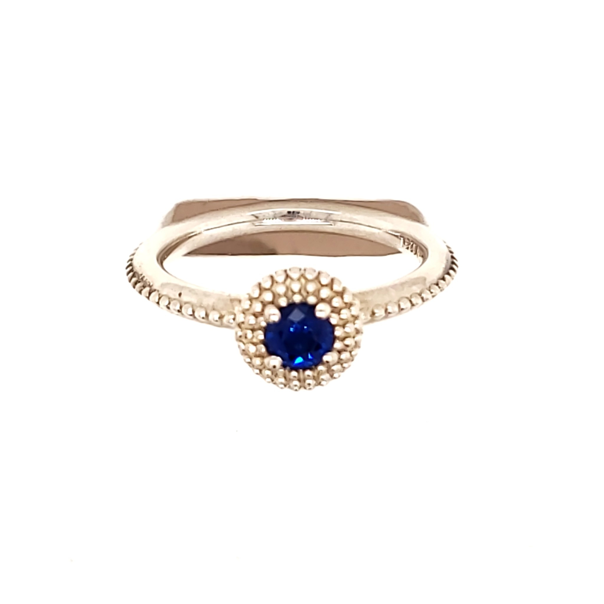 1125-0151 SOIREE RING SEPTEMBER DARK BLUE SIZE 6 1125-0151 SOIREE RING SEPTEMBER DARK BLUE SIZE 6