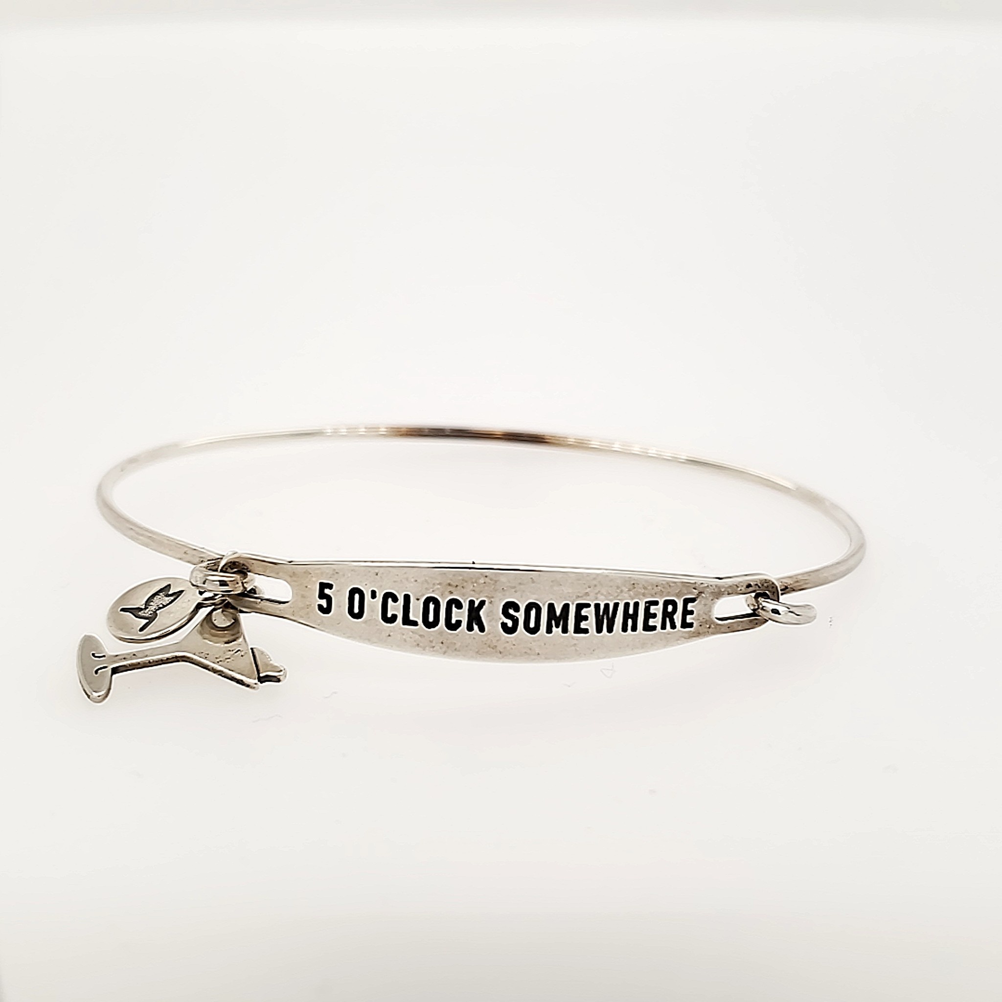 1010-0251 CHAMILIA STERLING SILVER "5 O'CLOCK SOMEWHERE" (MEDIUM/LARGE) BRACELET