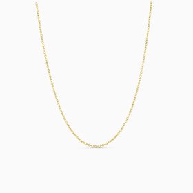 50069 14K YELLOW GOLD 18" CABLE CHAIN