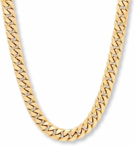 50118 14K YELLOW GOLD 22" MIAMI CUBAN LINK CHAIN 50118 14K YELLOW GOLD 22" MIAMI CUBAN LINK CHAIN