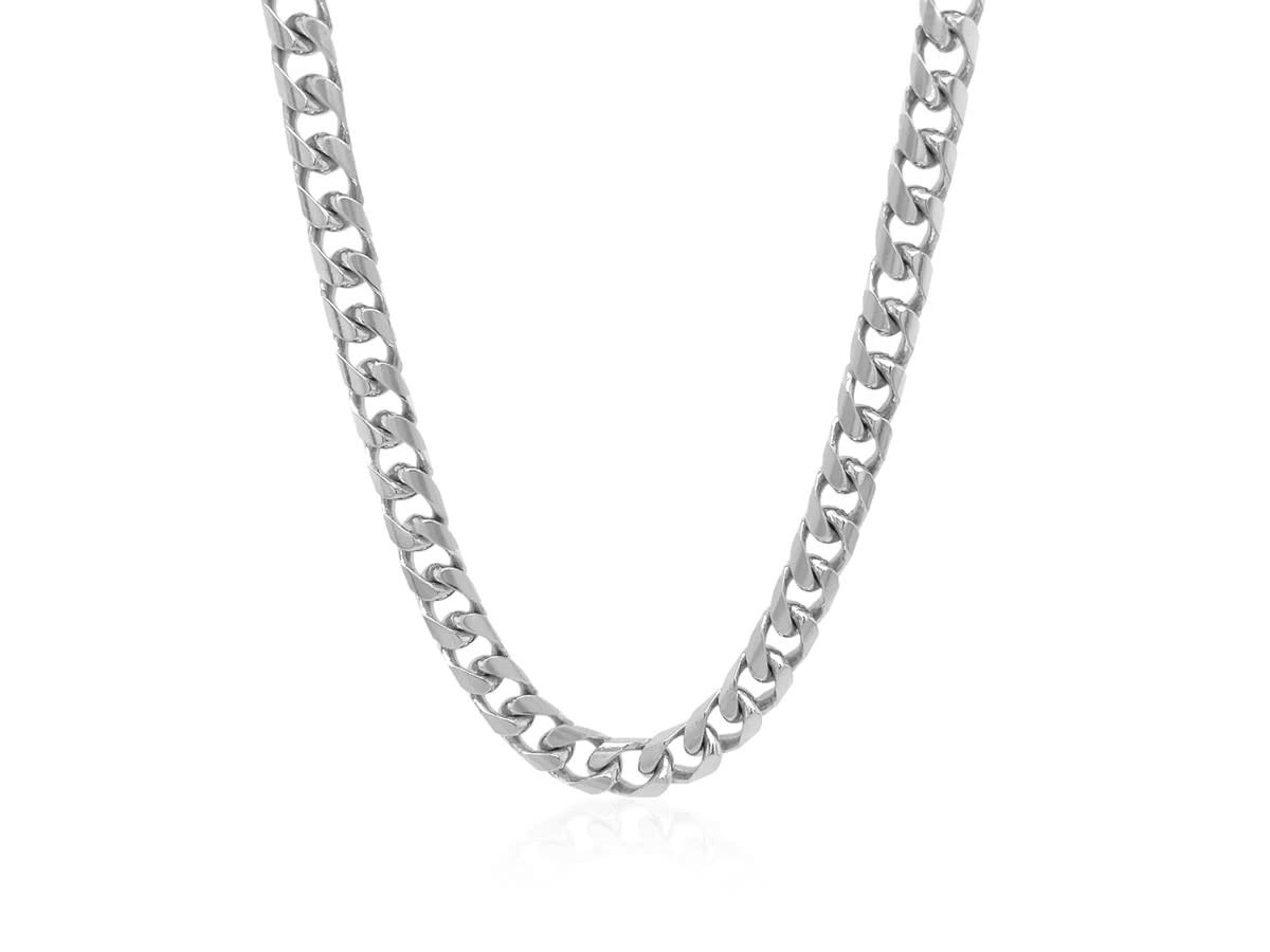 ITALGEM STAINLESS STEEL MENS 24" MIAMI CUBAN LINK 4.6MM CHAIN ITALGEM STAINLESS STEEL MENS 24" MIAMI CUBAN LINK 4.6MM CHAIN