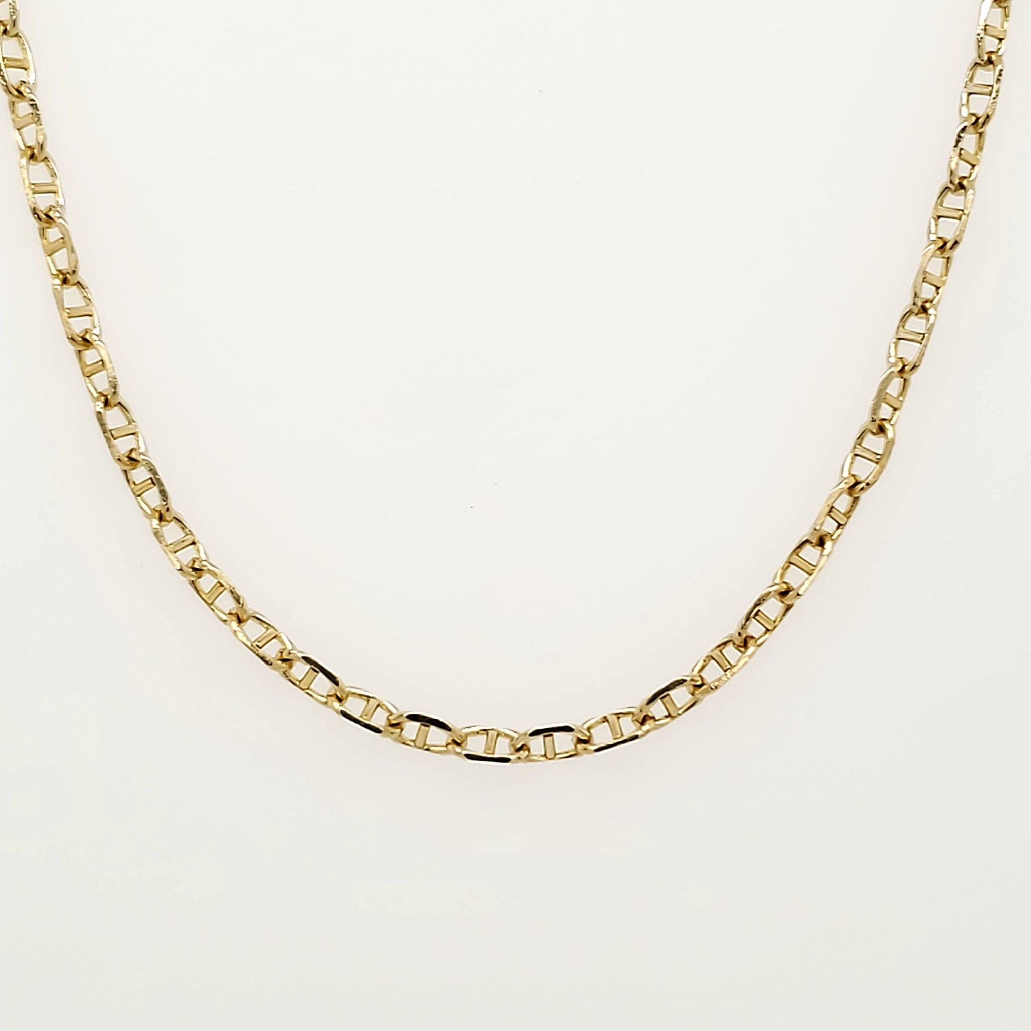 50135 14K YELLOW GOLD 20" GUCCI LINK 2.25MM CHAIN