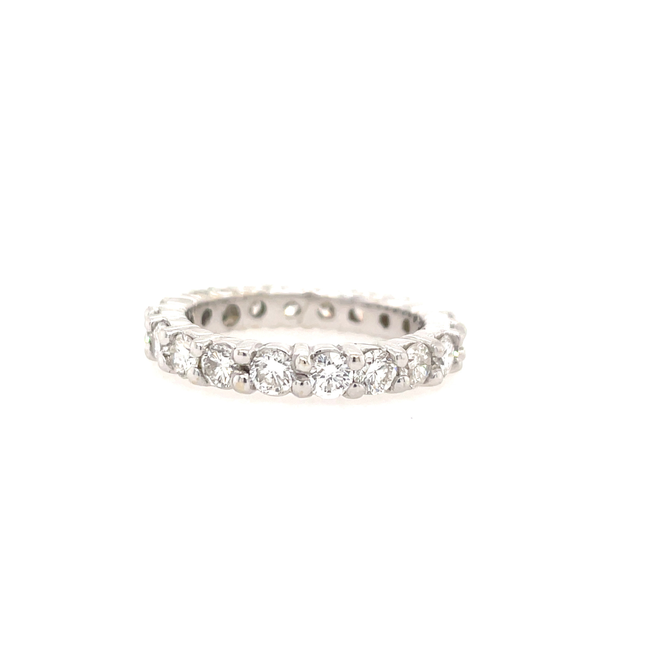 47548 14K 1.90CT DIAMOND COMMON PRONG ETERNITY BAND
